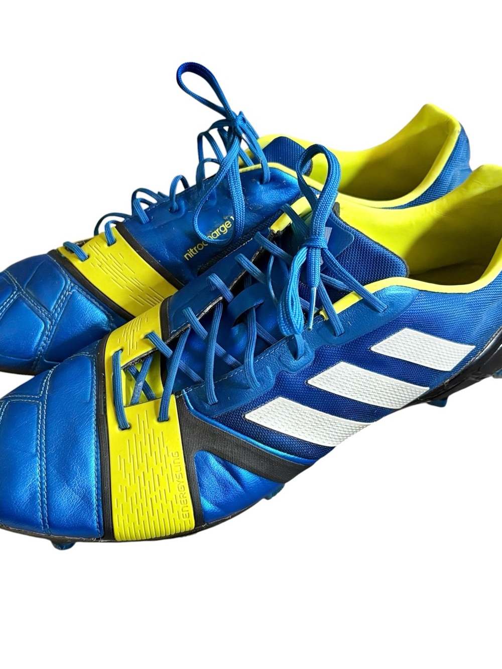adidas Nitrocharge 1.0 soccer cleats, size 13.5